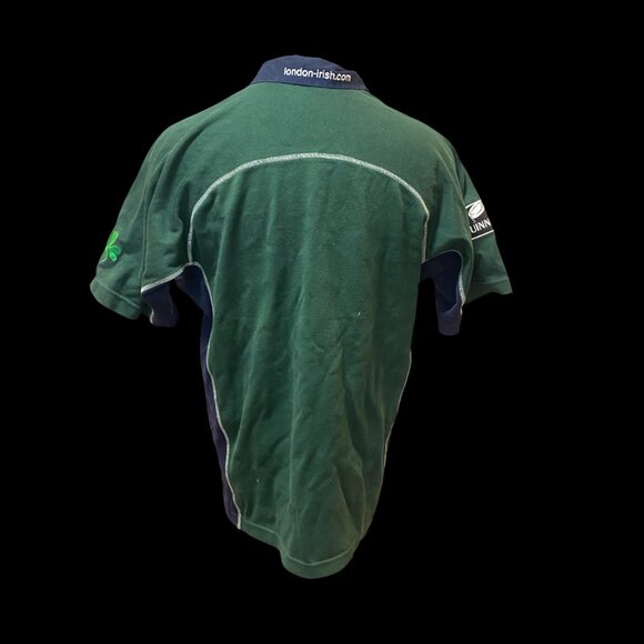 Vintage Canterbury London Irish Rugby Union Jersey Mens Trikot Green Size M 2006 - Picture 3 of 5